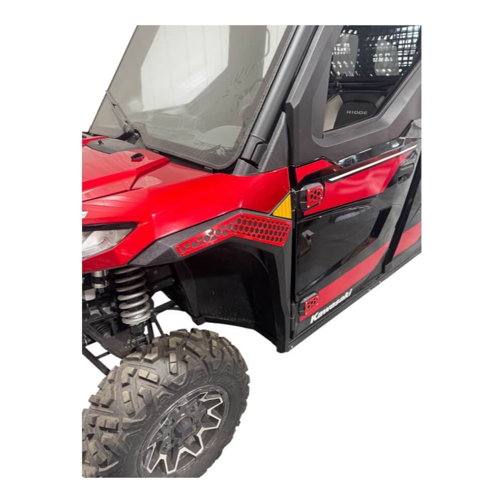 Kawasaki Ridge Fender Accents - Fender Guards