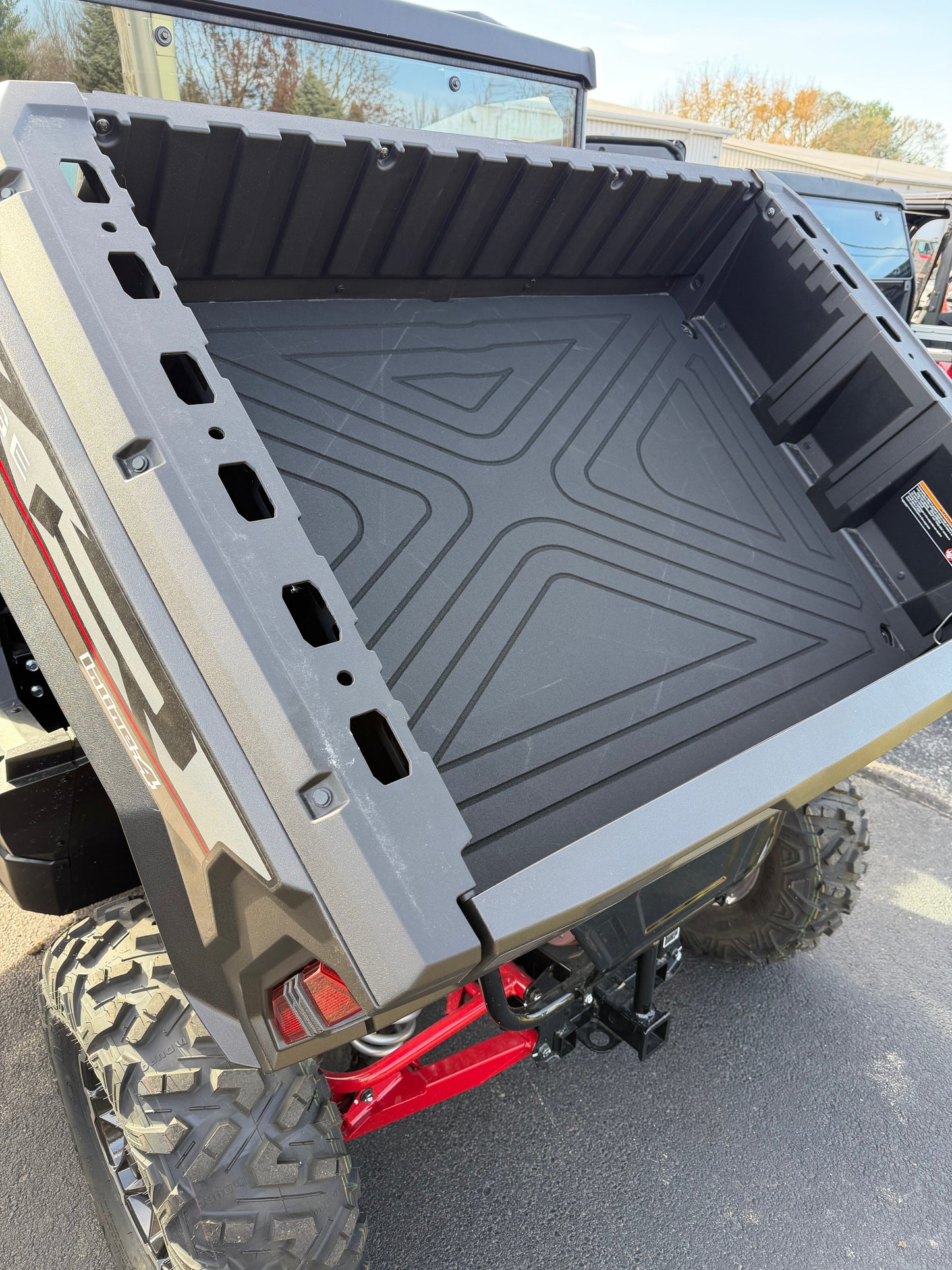 Kawasaki RiDGE HD 9mm Rubber Mats (2024 - current) - Bed Mat / XTREAM WAVE Design (Most Popular) - Floor Mat