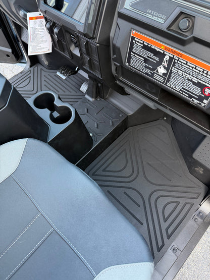 Kawasaki RiDGE HD 9mm Rubber Mats (2024 - current) - Floor Mat