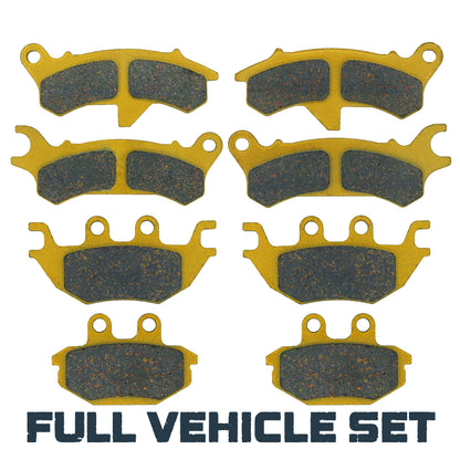 Kawasaki Ridge/Ridge Crew KWF1000 2024-2025 Ceramic Brake Pad Set - Vehicle Parts & Accessories