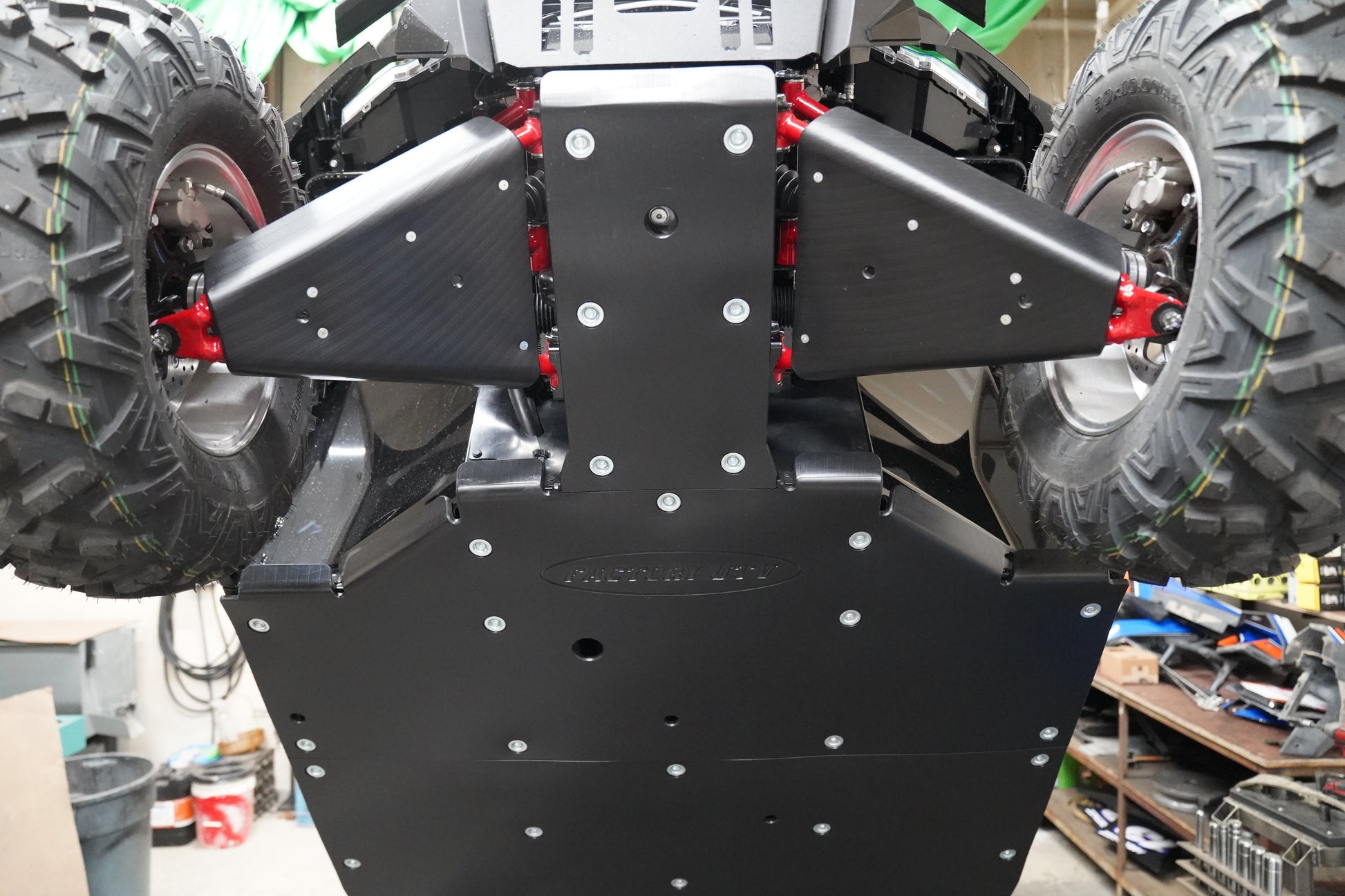 Kawasaki Ridge UHMW Skid Plate - Skid Plates