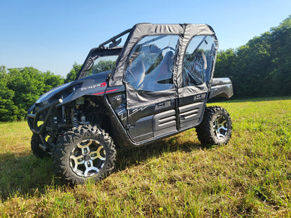 Kawasaki Teryx 4-Seater - Door/Rear Window Combo - Full Door/Back Panel
