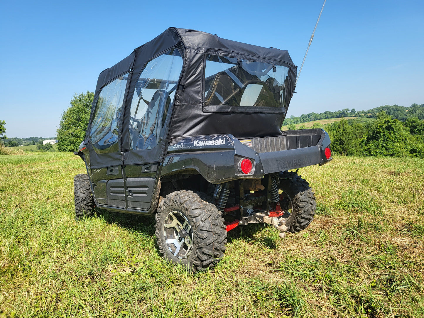 Kawasaki Teryx 4-Seater - Door/Rear Window Combo - Full Door/Back Panel