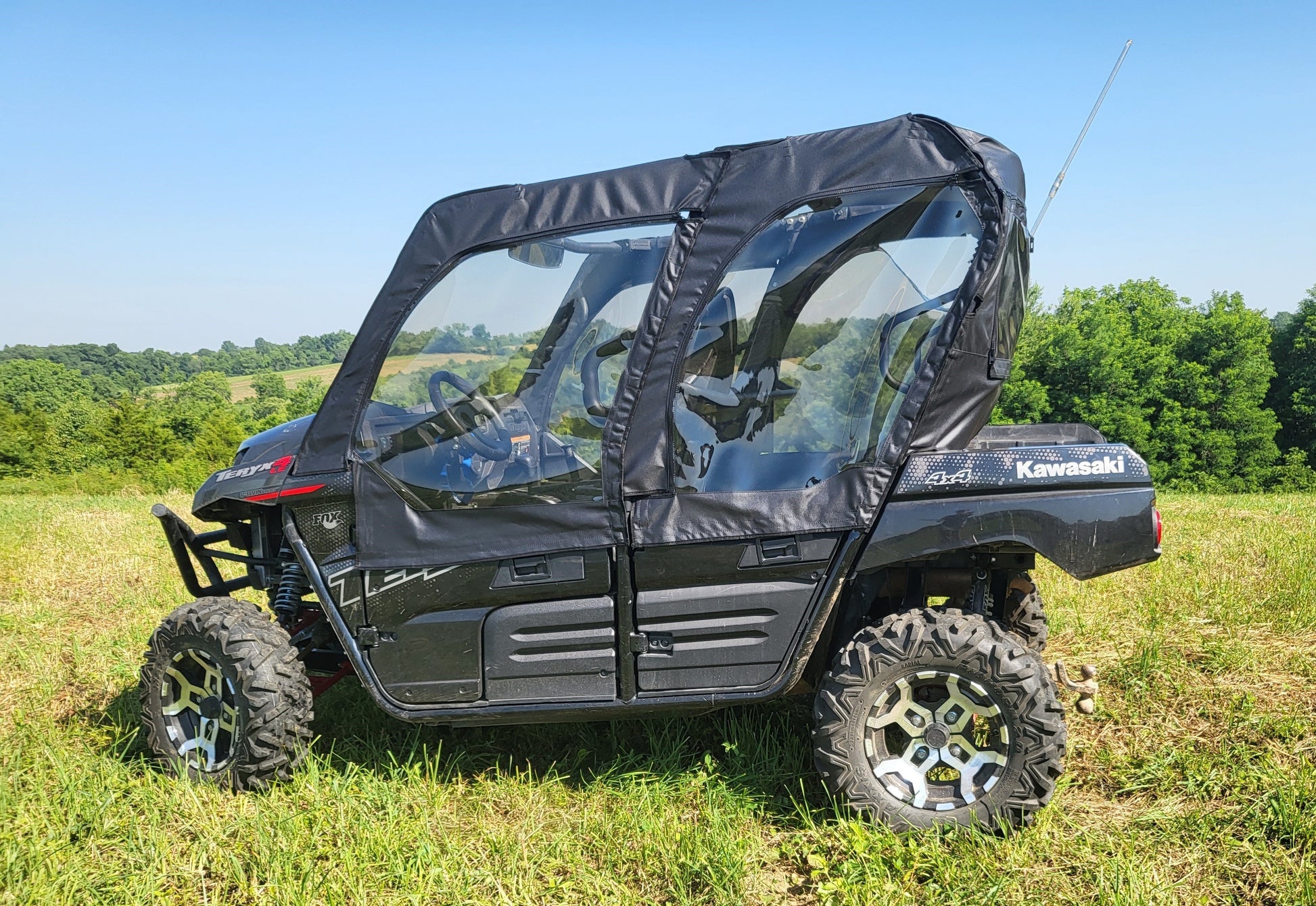 Kawasaki Teryx 4-Seater - Door/Rear Window Combo - Full Door/Back Panel