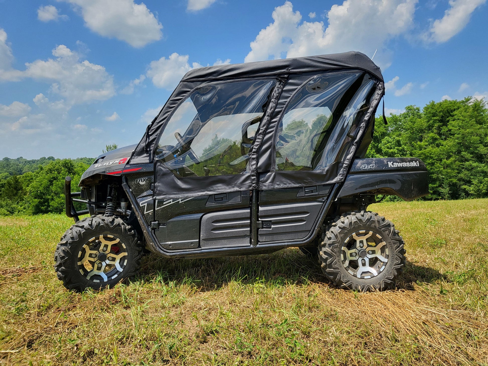 Kawasaki Teryx 4-Seater - Full Cab Enclosure for Hard Windshield - Full Cab Enclosure