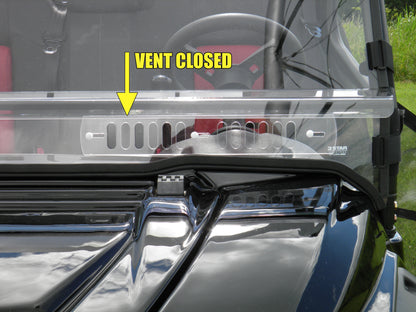 Kawasaki Teryx 750 - 2 Pc Vented General-Purpose Windshield - Windshields