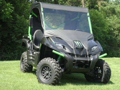 Kawasaki Teryx 750 - Vinyl Windshield/Top Combo - Windshield/Roof