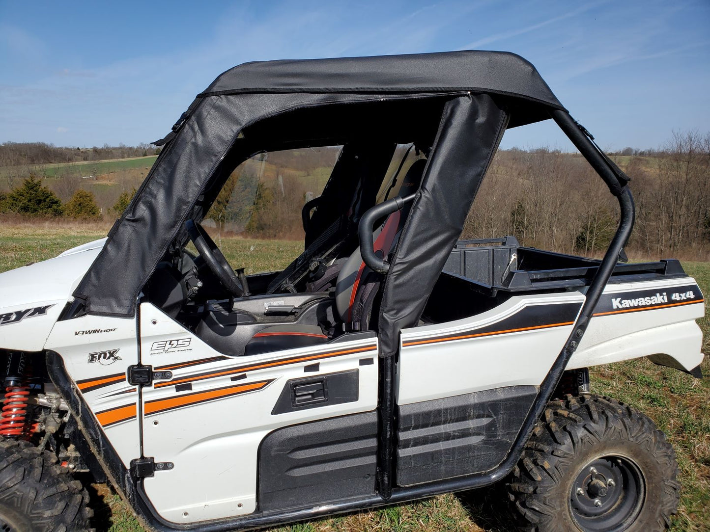 Kawasaki Teryx 800 (2-Seater) - Full Cab Enclosure for Hard Windshield - Full Cab Enclosure