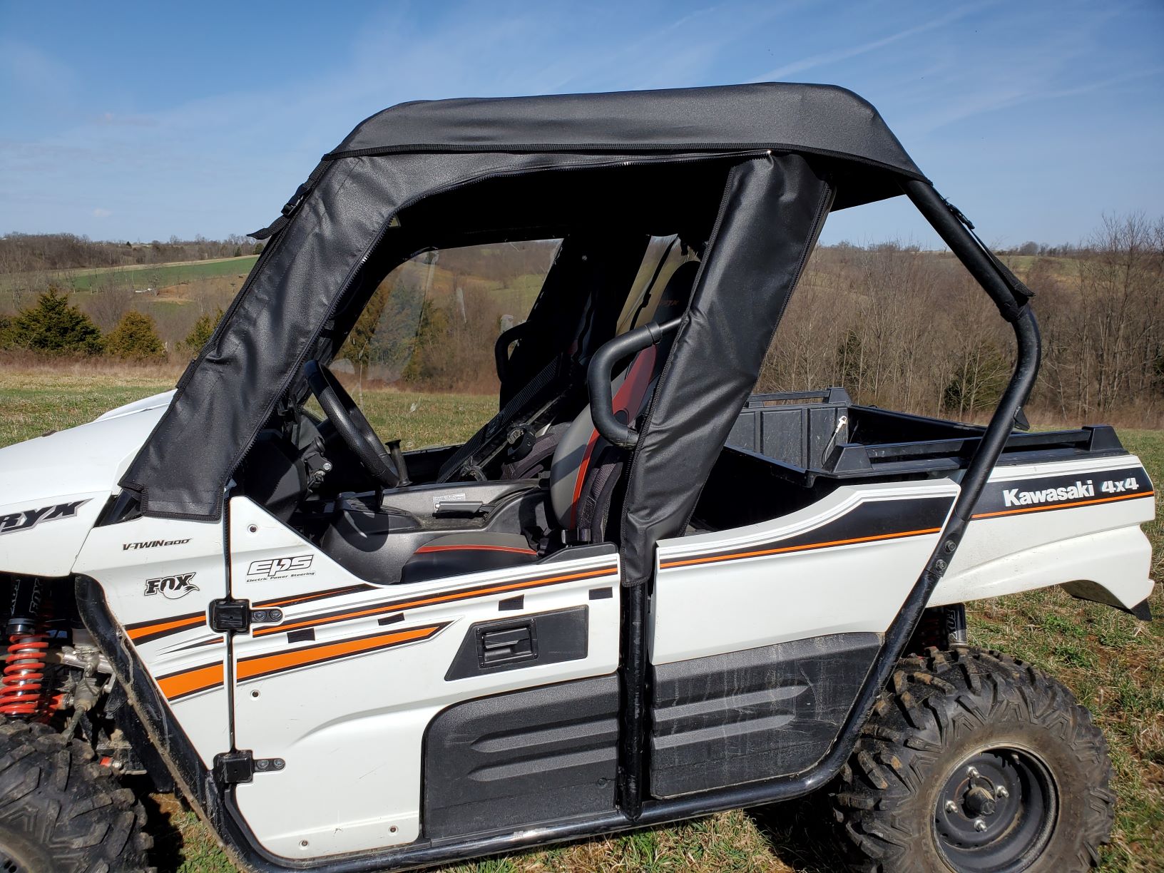 Kawasaki Teryx 800 (2-Seater) - Full Cab Enclosure for Hard Windshield - Full Cab Enclosure
