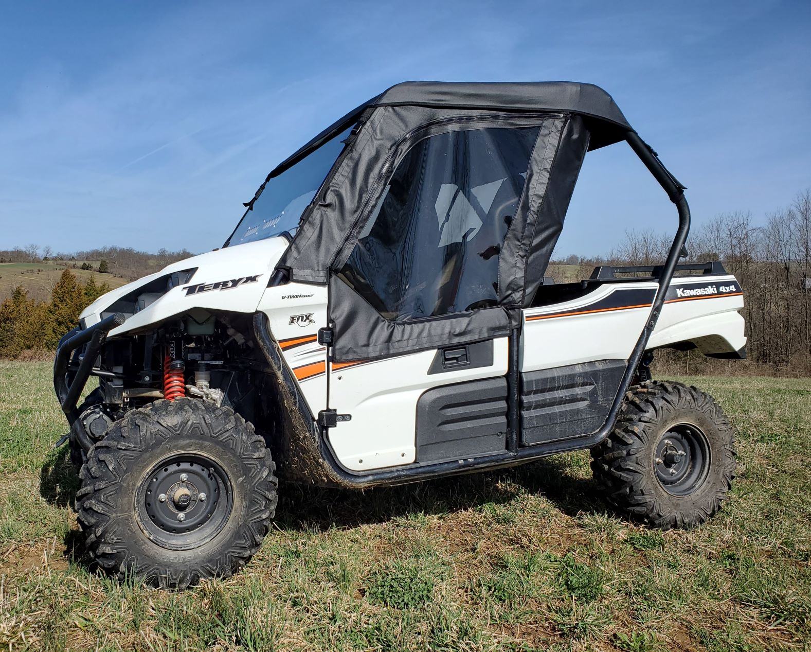 Kawasaki Teryx 800 (2-Seater) - Full Cab Enclosure for Hard Windshield - Full Cab Enclosure