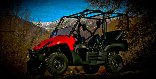Kawasaki Teryx Backseat and Roll Cage Kit (2008-2013) - Backseat and Roll Cage