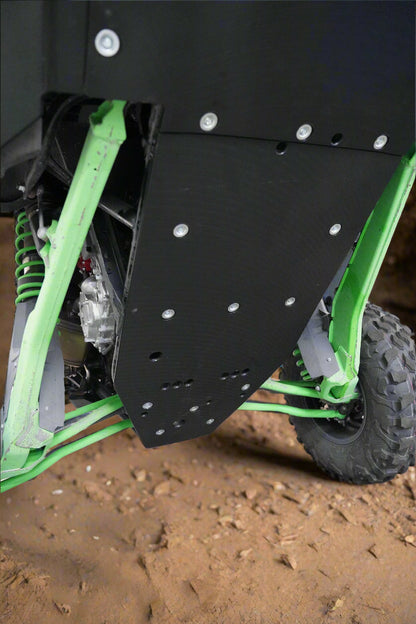 Kawasaki Teryx H2 UHMW Skid Plate and Rock Sliders - Skid Plates
