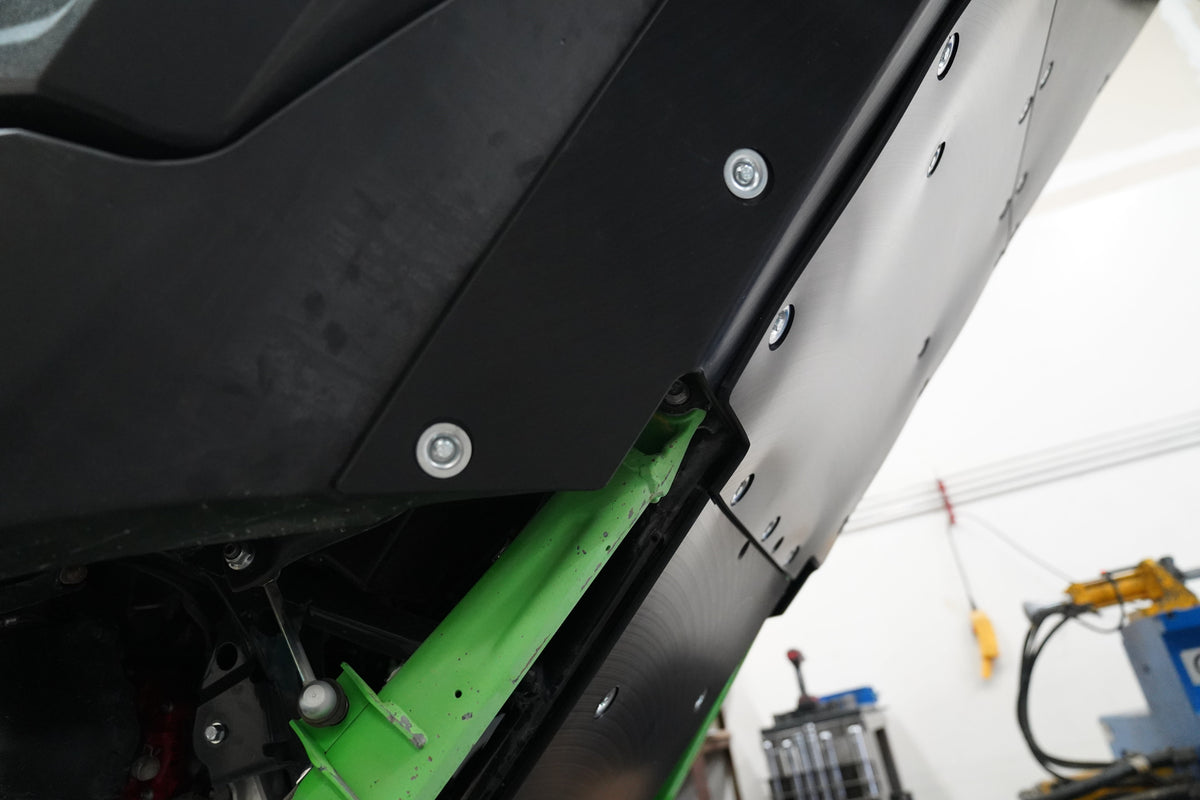 Kawasaki Teryx H2 UHMW Skid Plate and Rock Sliders - Skid Plates