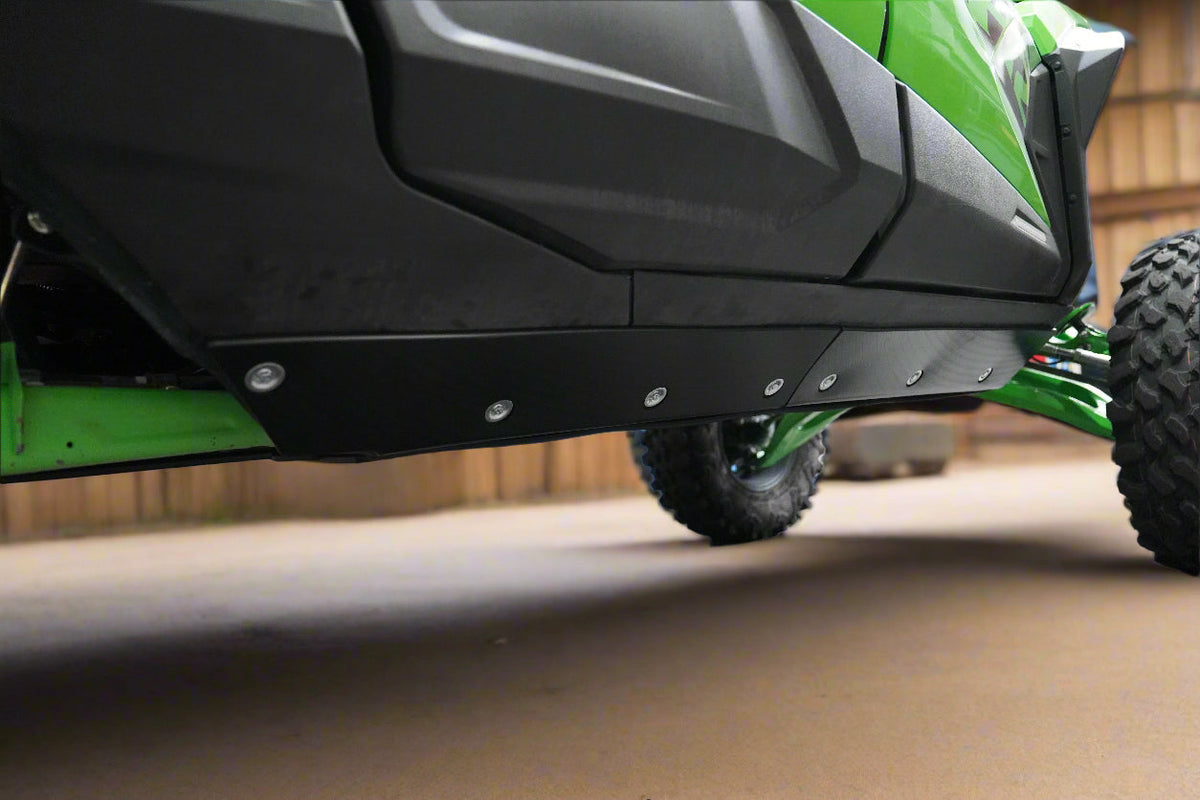 Kawasaki Teryx H2 UHMW Skid Plate and Rock Sliders - Skid Plates