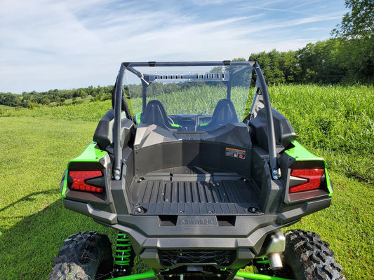 Kawasaki Teryx KRX - 1 Pc Lexan Back Panel w/Vent Option