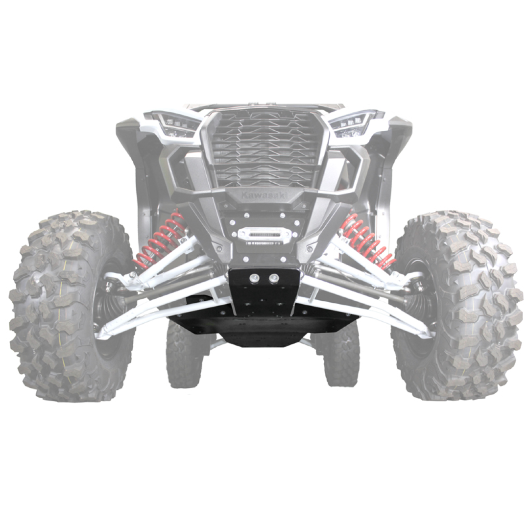 Kawasaki Teryx KRX 1000 UHMW Skid Plate with Rock Sliders - Skid Plates