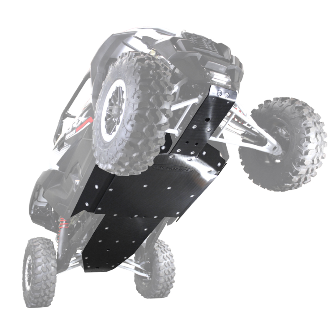 Kawasaki Teryx KRX 1000 UHMW Skid Plate with Rock Sliders - Skid Plates