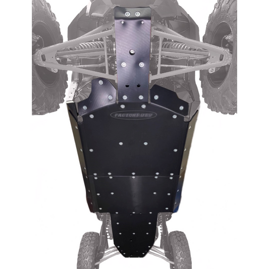 Kawasaki Teryx KRX 4 1000 UHMW Skid Plate and Rock Sliders - Skid Plates
