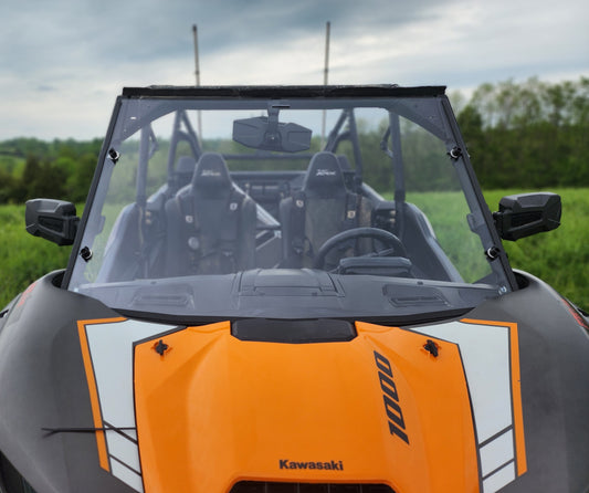 Kawasaki Teryx KRX Crew - 1 Pc Scratch-Resistant Windshield - Windshields