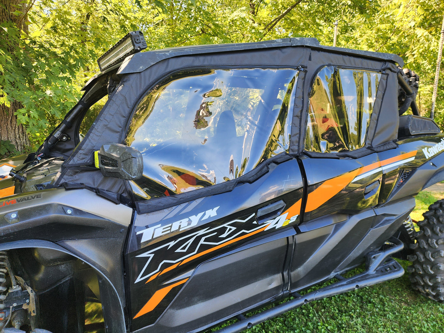 Kawasaki Teryx KRX Crew - Full Cab Enclosure for Hard Windshield - Full Cab Enclosure