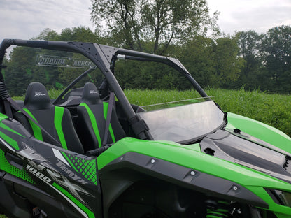 Kawasaki Teryx KRX Crew - Scratch-Resistant Half Windshield - Windshields