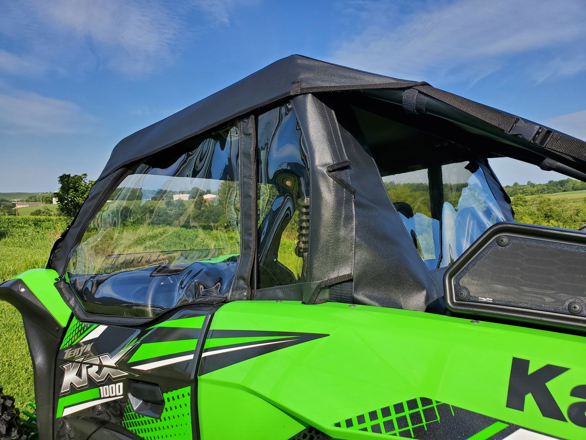 Kawasaki Teryx KRX - Door/Rear Window Combo - Full Door/Back Panel