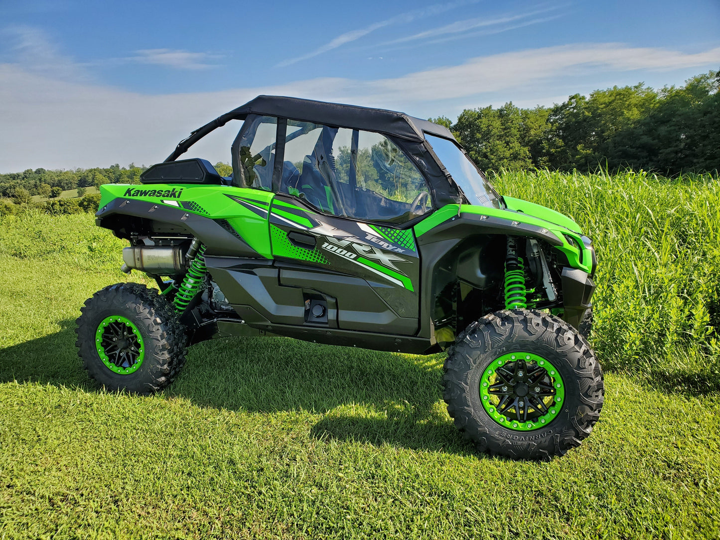 Kawasaki Teryx KRX - Full Cab Enclosure for Hard Windshield - Full Cab Enclosure