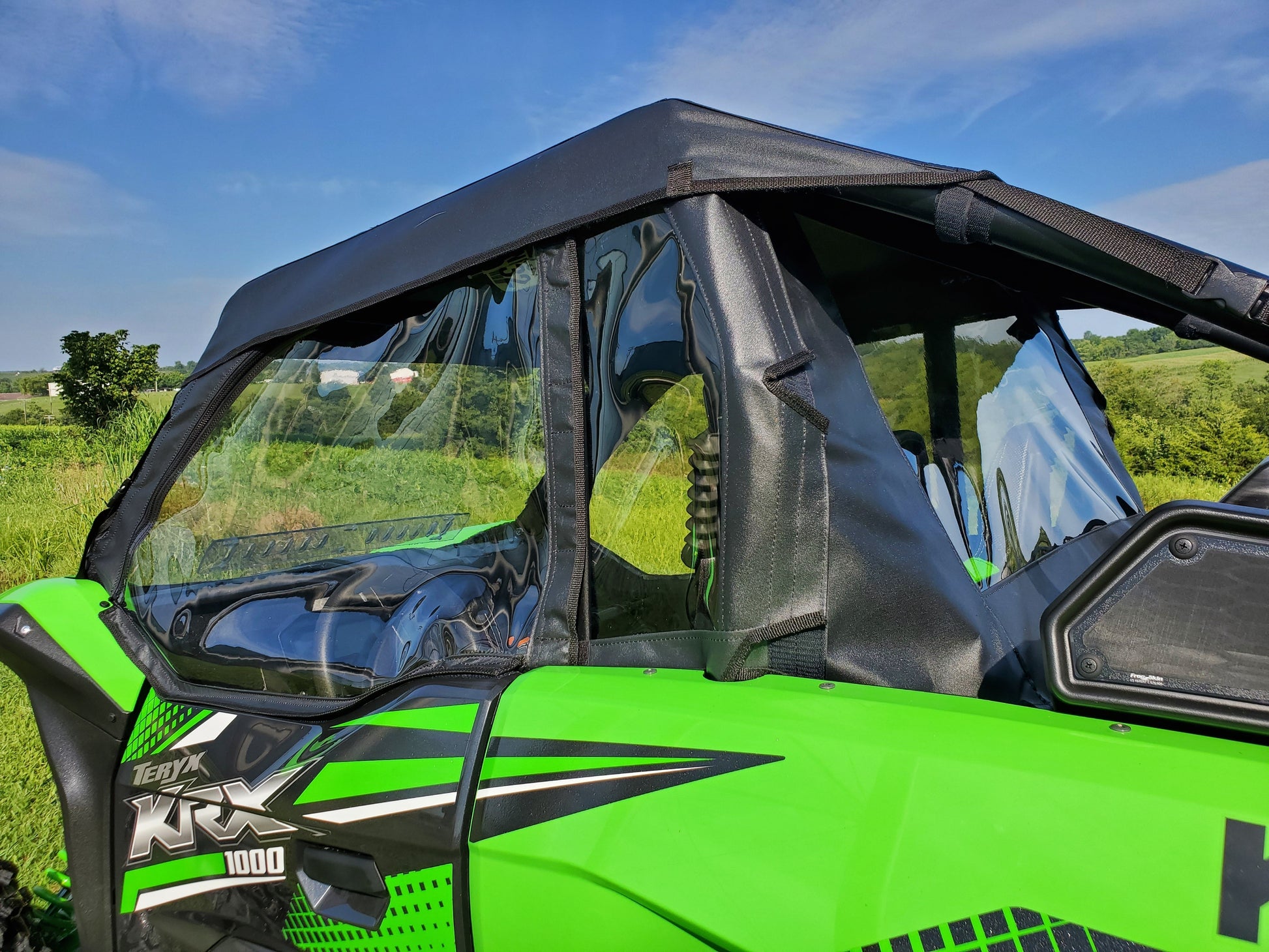 Kawasaki Teryx KRX - Full Cab Enclosure for Hard Windshield - Full Cab Enclosure