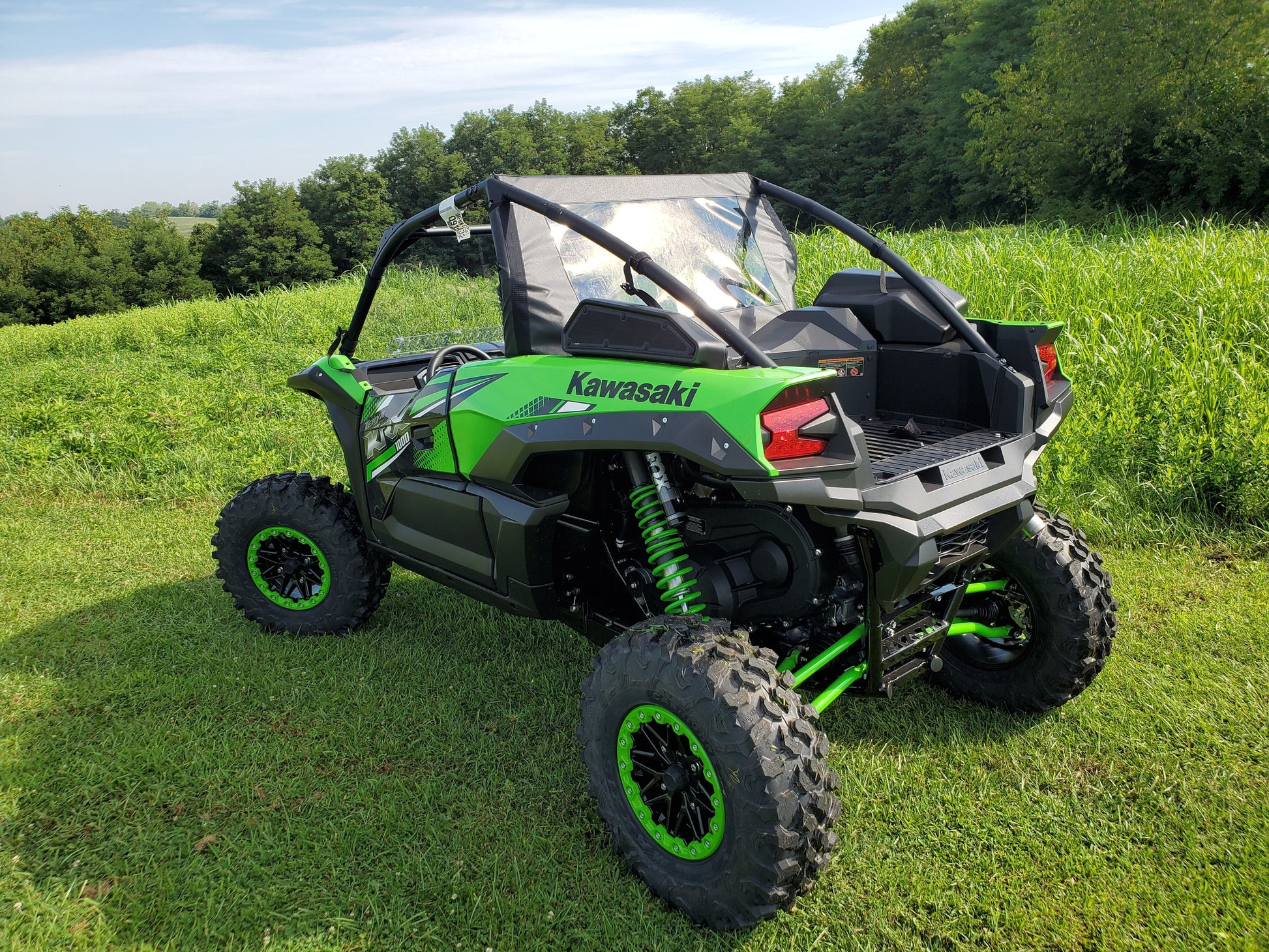 Kawasaki Teryx KRX - Soft Back Panel - Back Panel