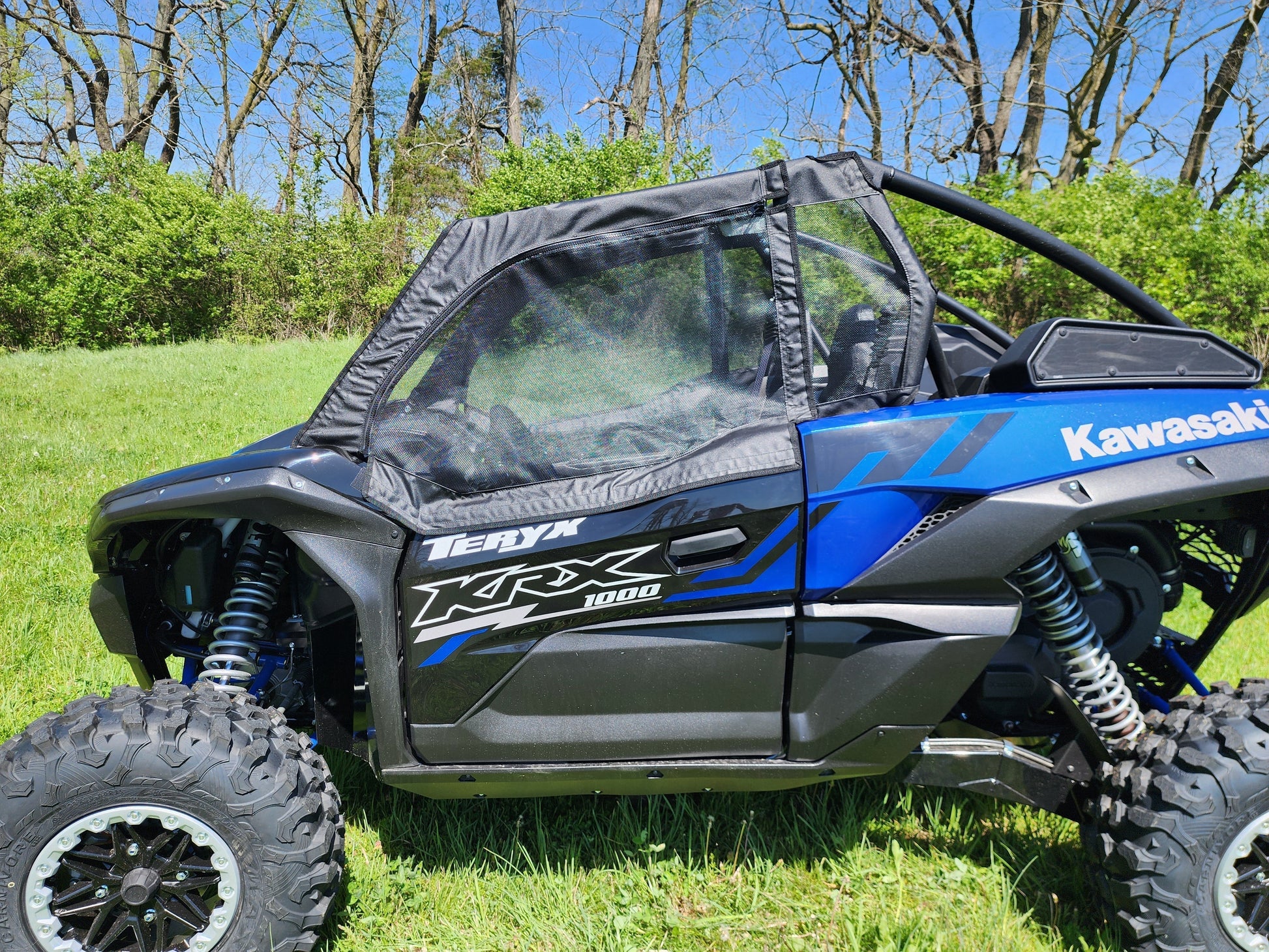 Kawasaki Teryx KRX - Upper Doors with Mesh Windows - Upper Door