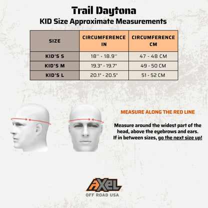 KID’S D.O.T. Off Road Trail Daytona Helmet - Off-road helmet