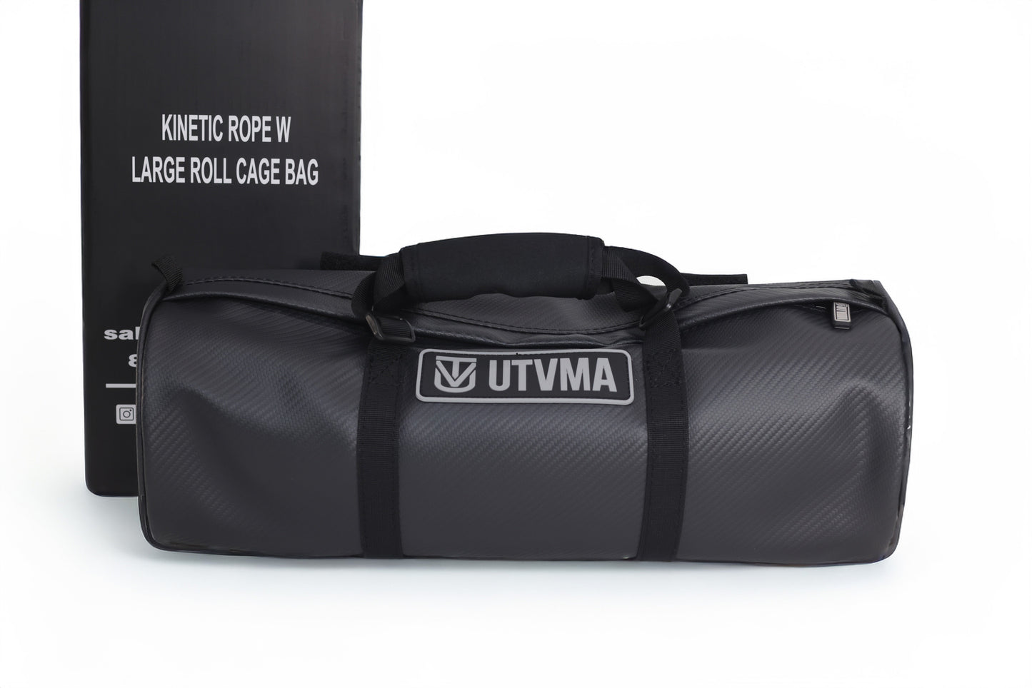 Kinetic Recovery Rope With Heavy Duty Roll Cage Bag - Towing