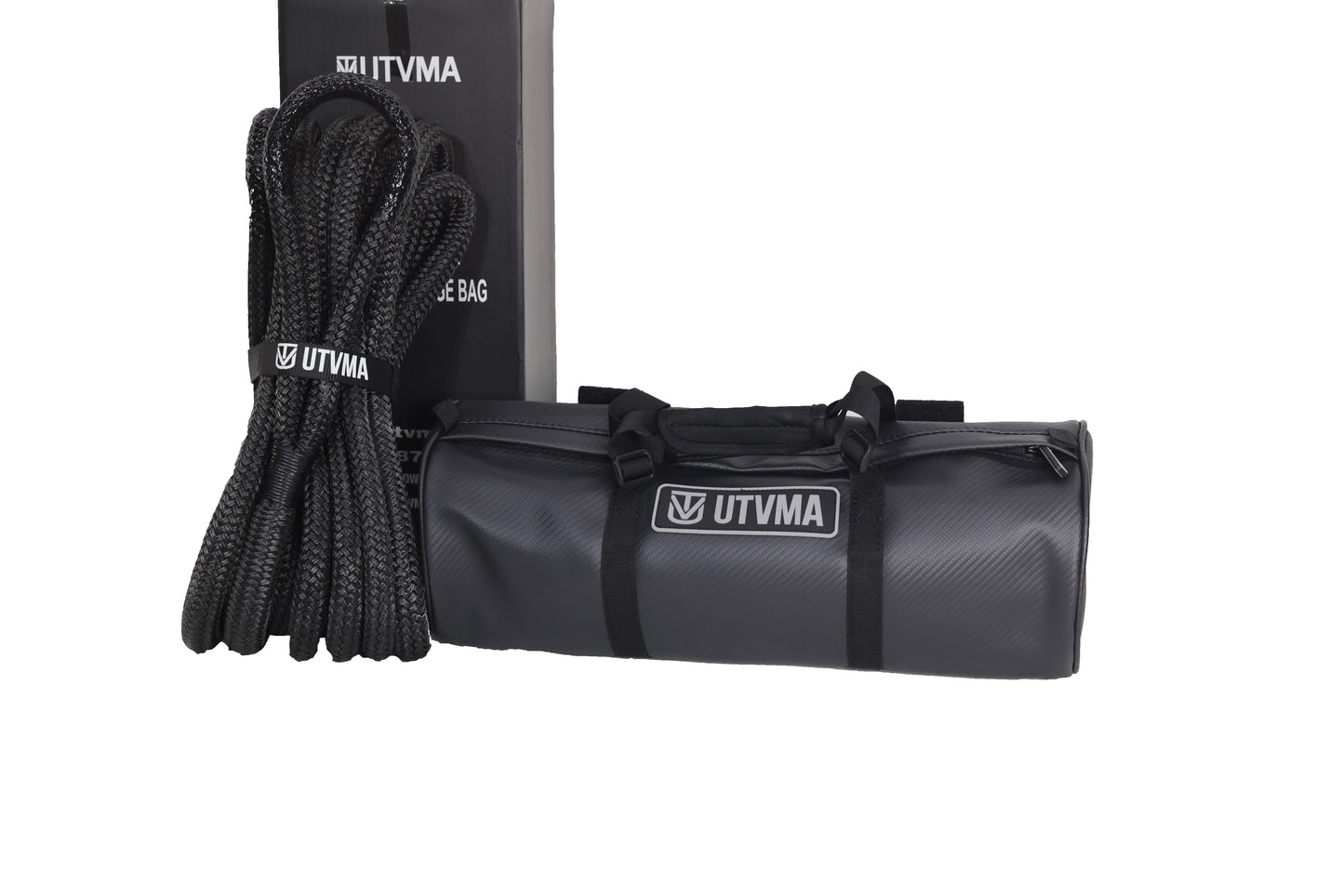 Kinetic Recovery Rope With Heavy Duty Roll Cage Bag - Towing