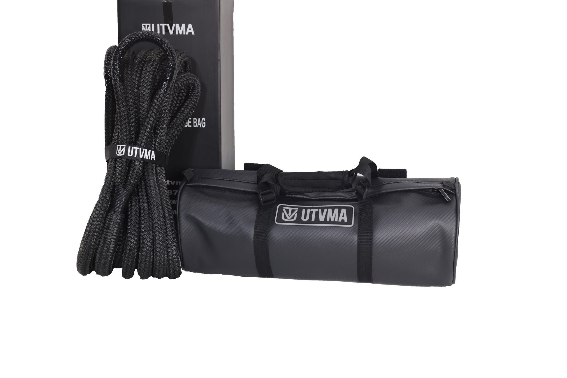 Kinetic Recovery Rope With Heavy Duty Roll Cage Bag - Towing