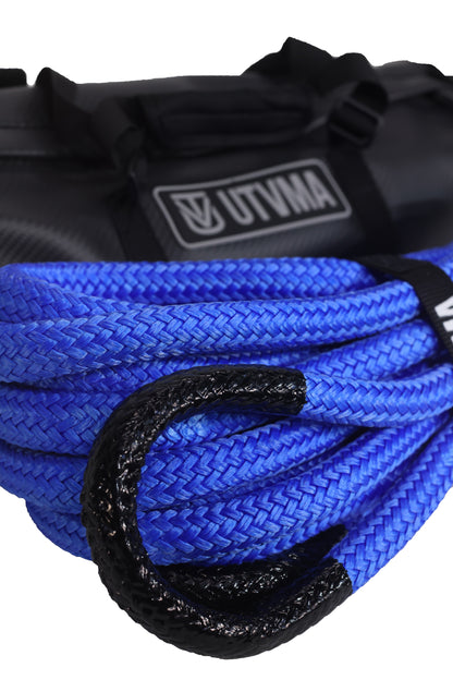 Kinetic Recovery Rope With Heavy Duty Roll Cage Bag - Towing