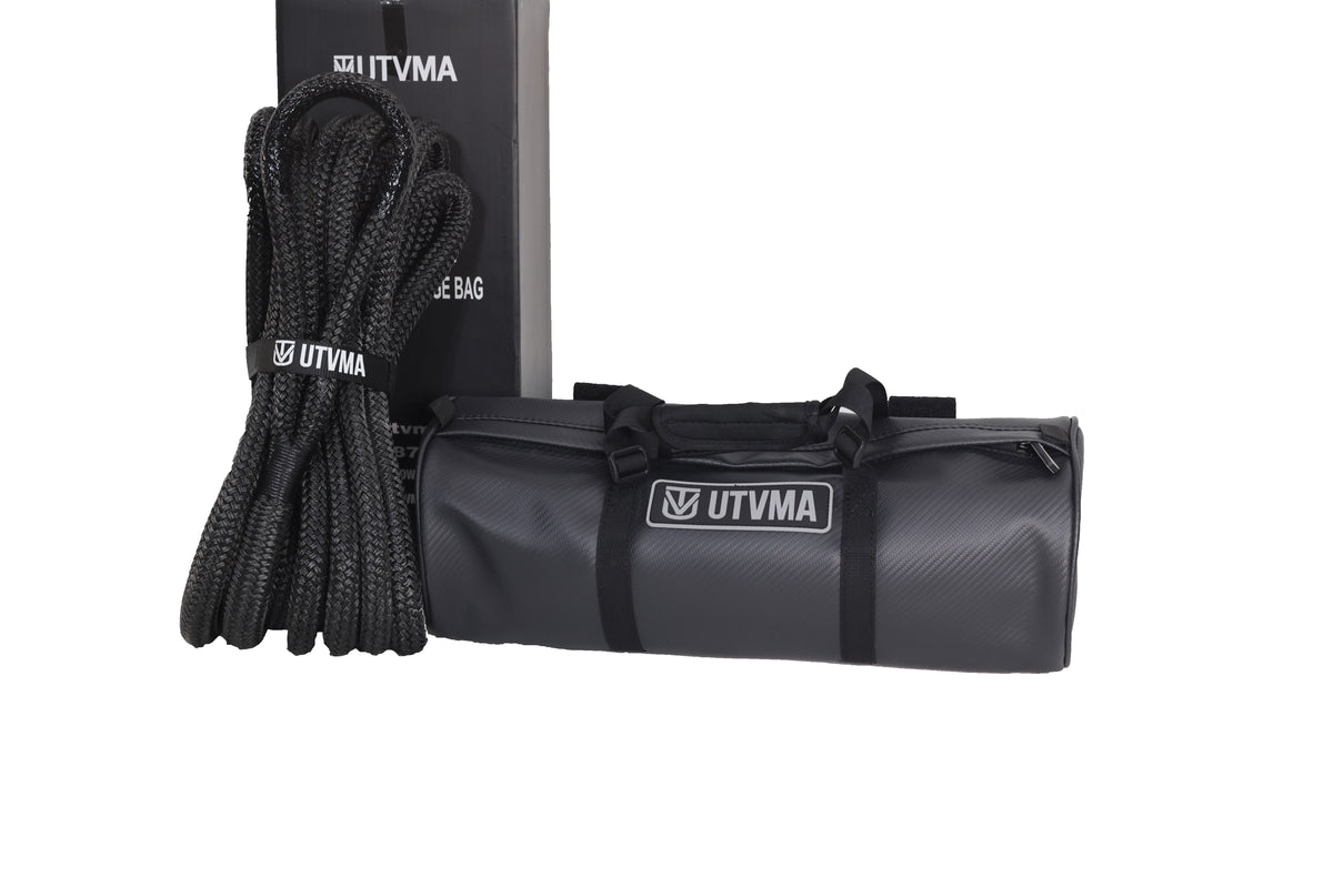 Kinetic Recovery Rope With Heavy Duty Roll Cage Bag - Towing