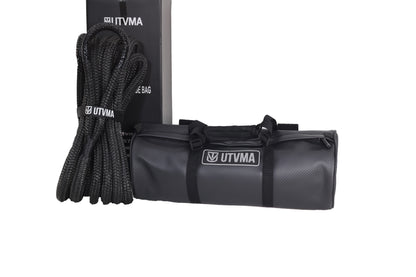 Kinetic Recovery Rope With Heavy Duty Roll Cage Bag - Towing