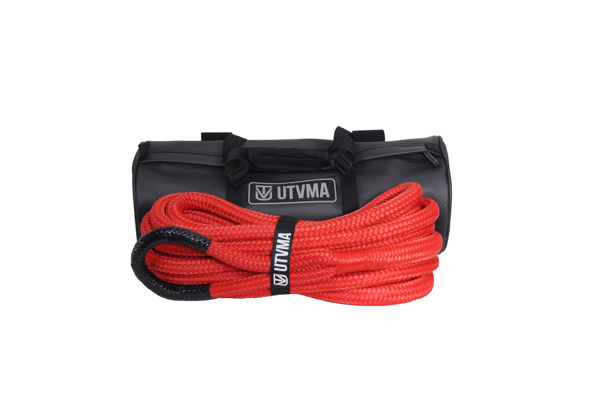 Kinetic Recovery Rope With Heavy Duty Roll Cage Bag - Towing