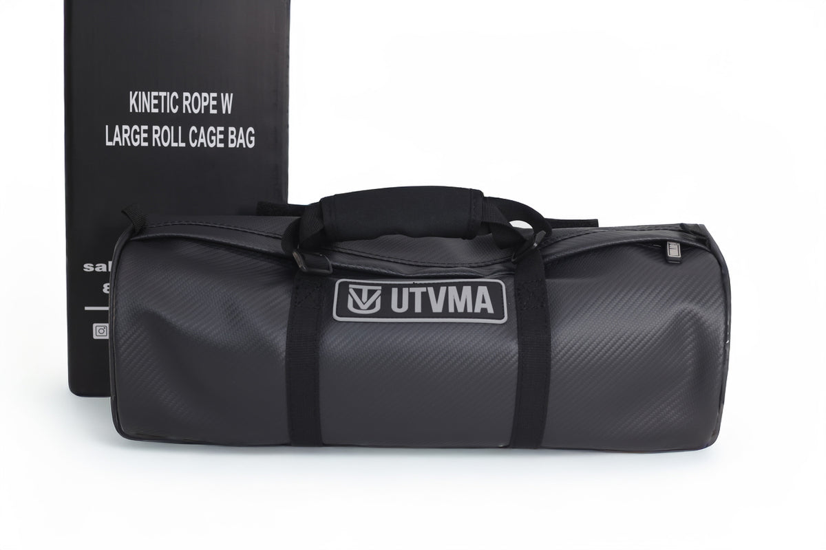 Kinetic Recovery Rope With Heavy Duty Roll Cage Bag - Towing