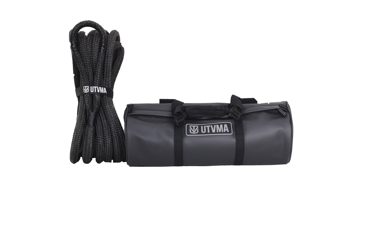 Kinetic Recovery Rope With Heavy Duty Roll Cage Bag - Towing