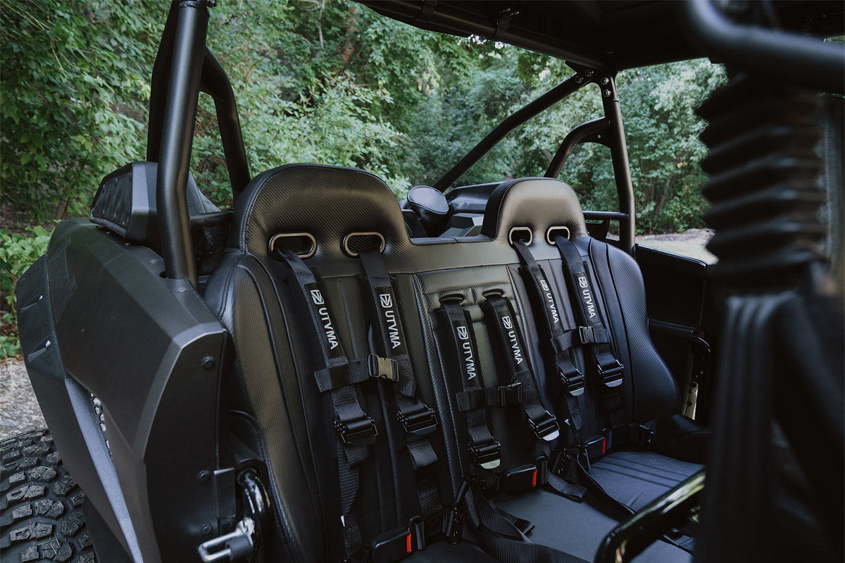 KRX 4 Rear Bench Seat (2023+) W Harnesses - Bench Seat