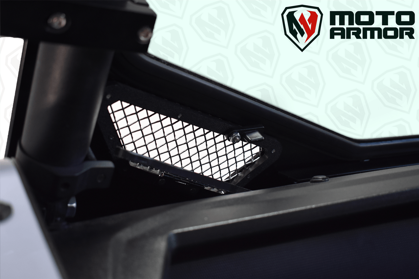 KRX Full Glass Windshield with Vents - Glass Front Windshield