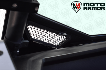 KRX Full Glass Windshield with Vents - Glass Front Windshield