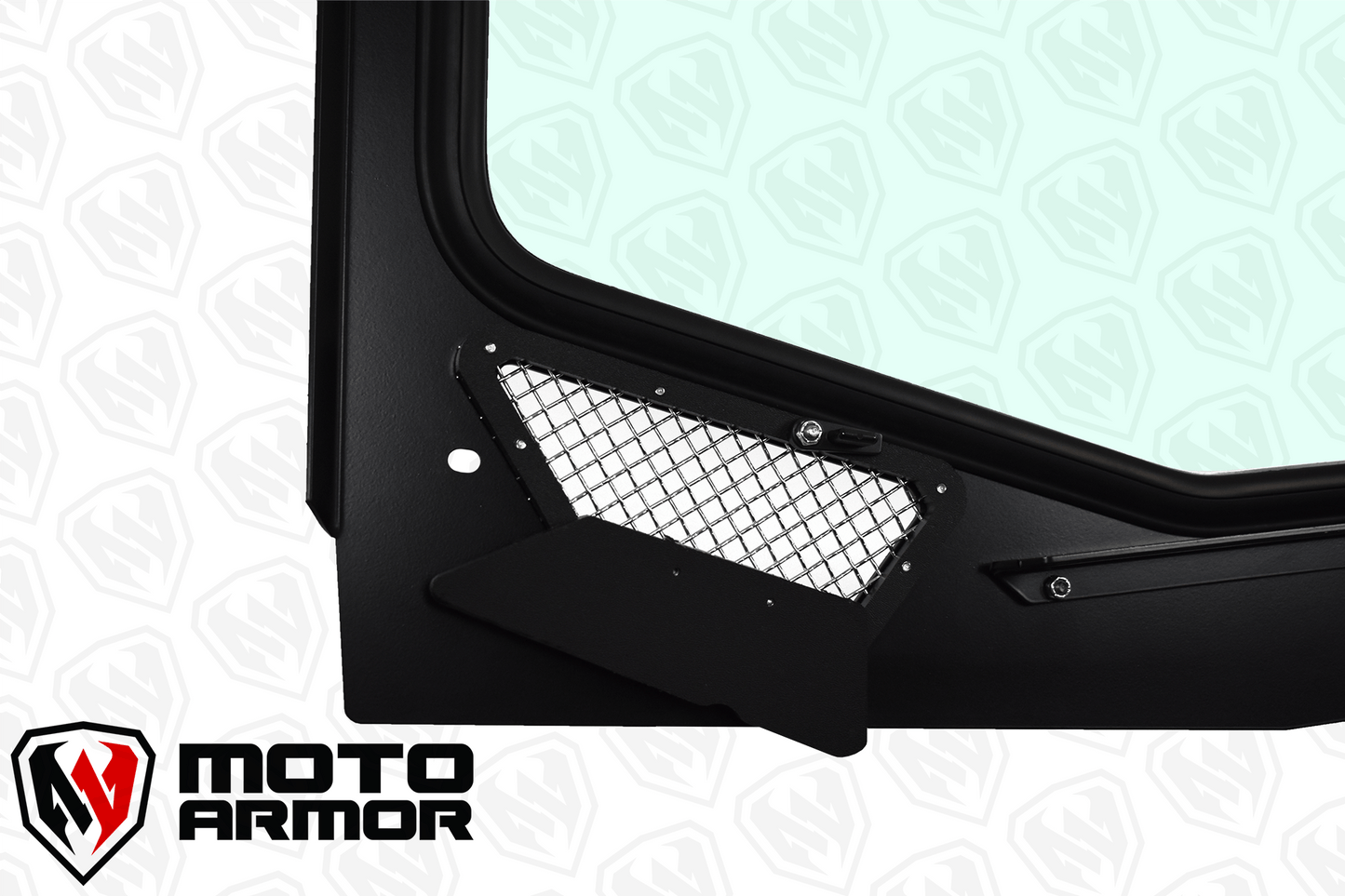 KRX Full Glass Windshield with Vents - Glass Front Windshield