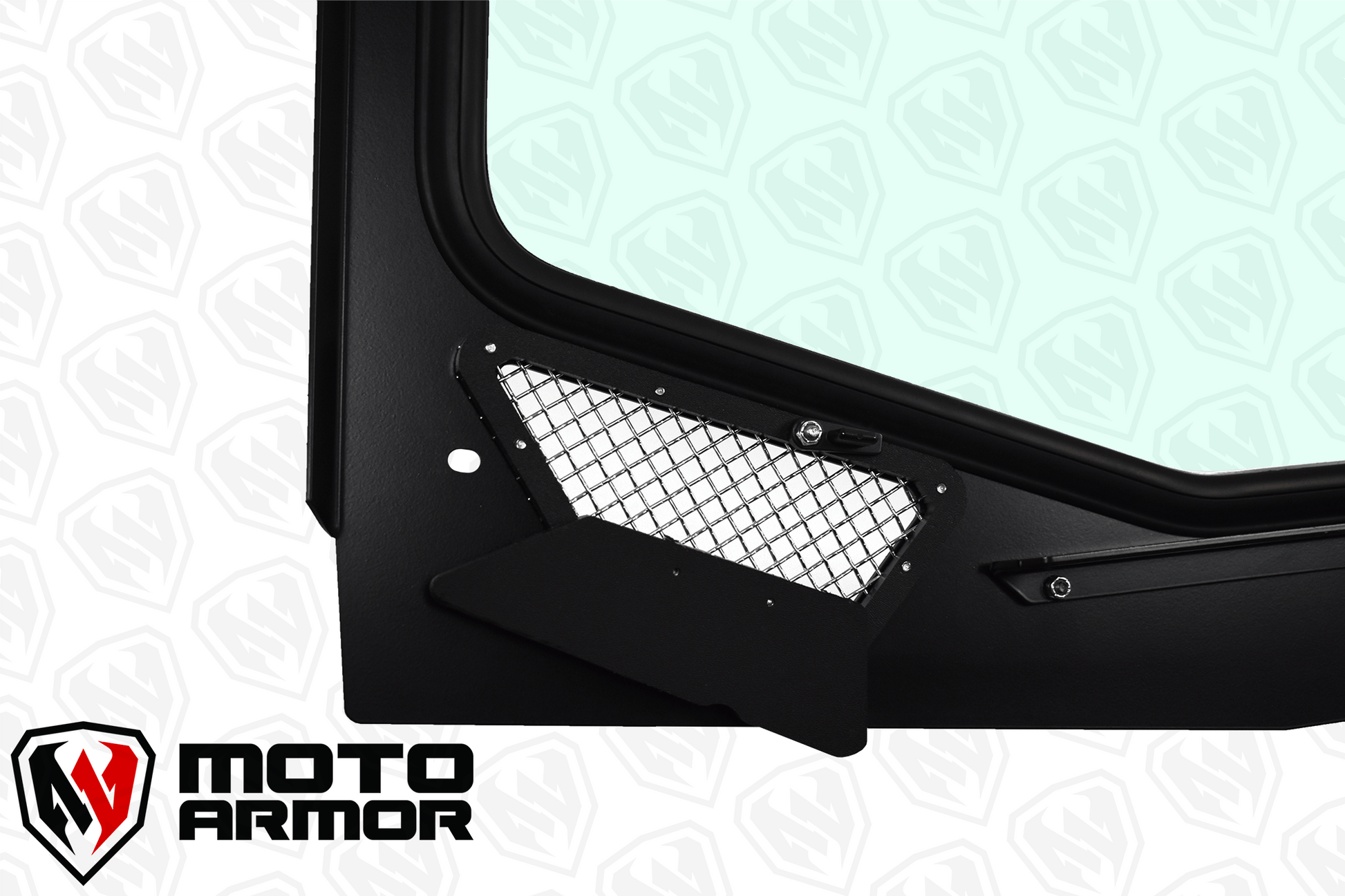 KRX Full Glass Windshield with Vents - Glass Front Windshield