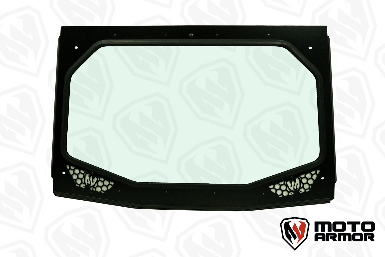 KRX Full Glass Windshield with Vents - Glass Front Windshield