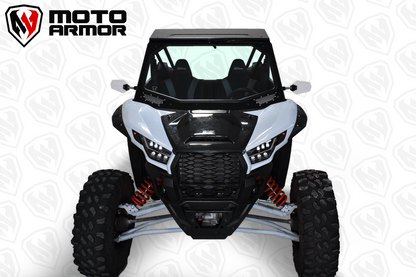 KRX Full Glass Windshield with Vents - Glass Front Windshield