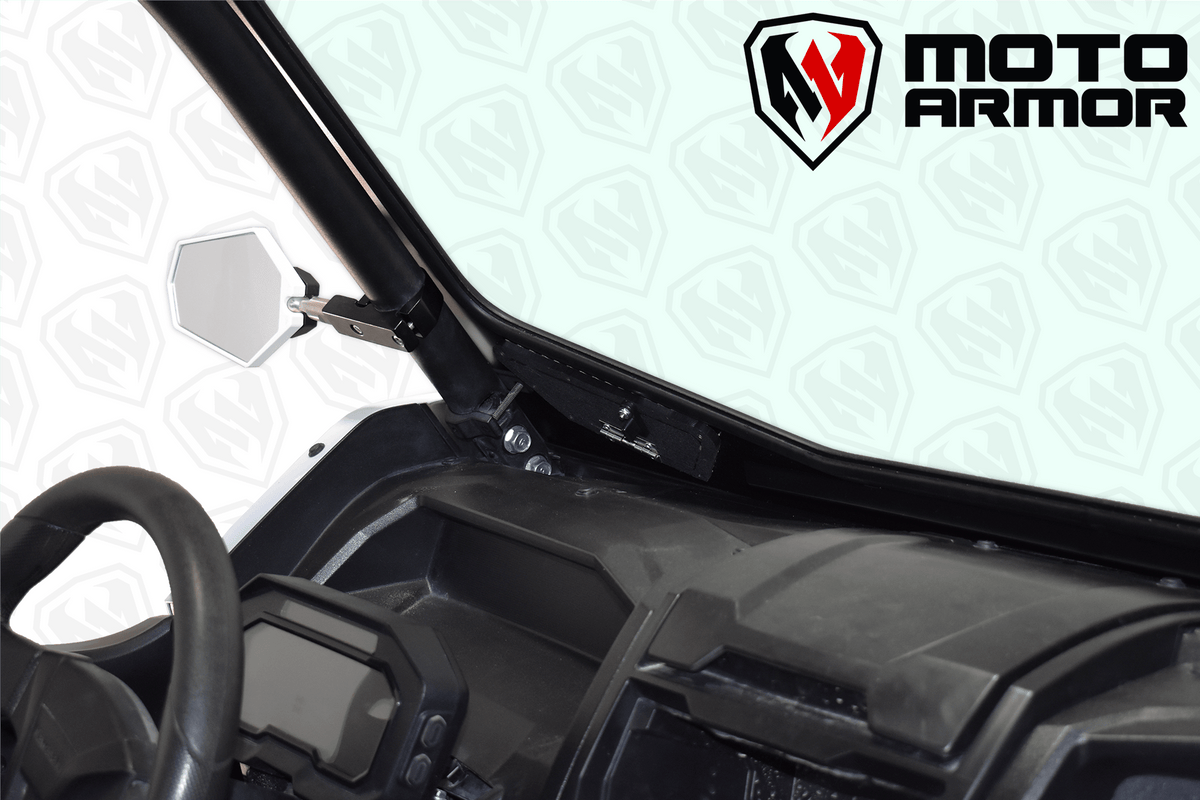KRX Full Glass Windshield with Vents - Glass Front Windshield