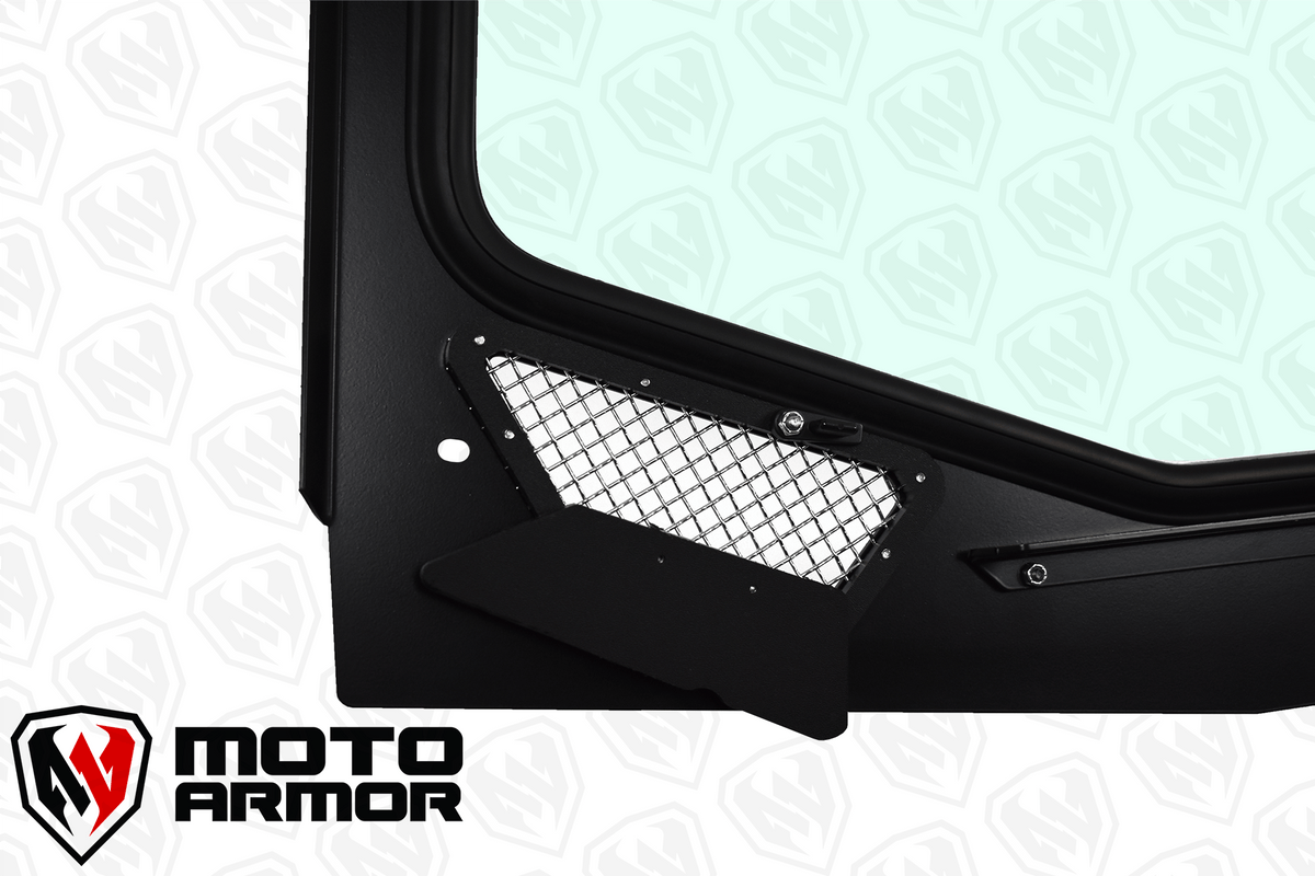 KRX Full Glass Windshield with Vents - Glass Front Windshield