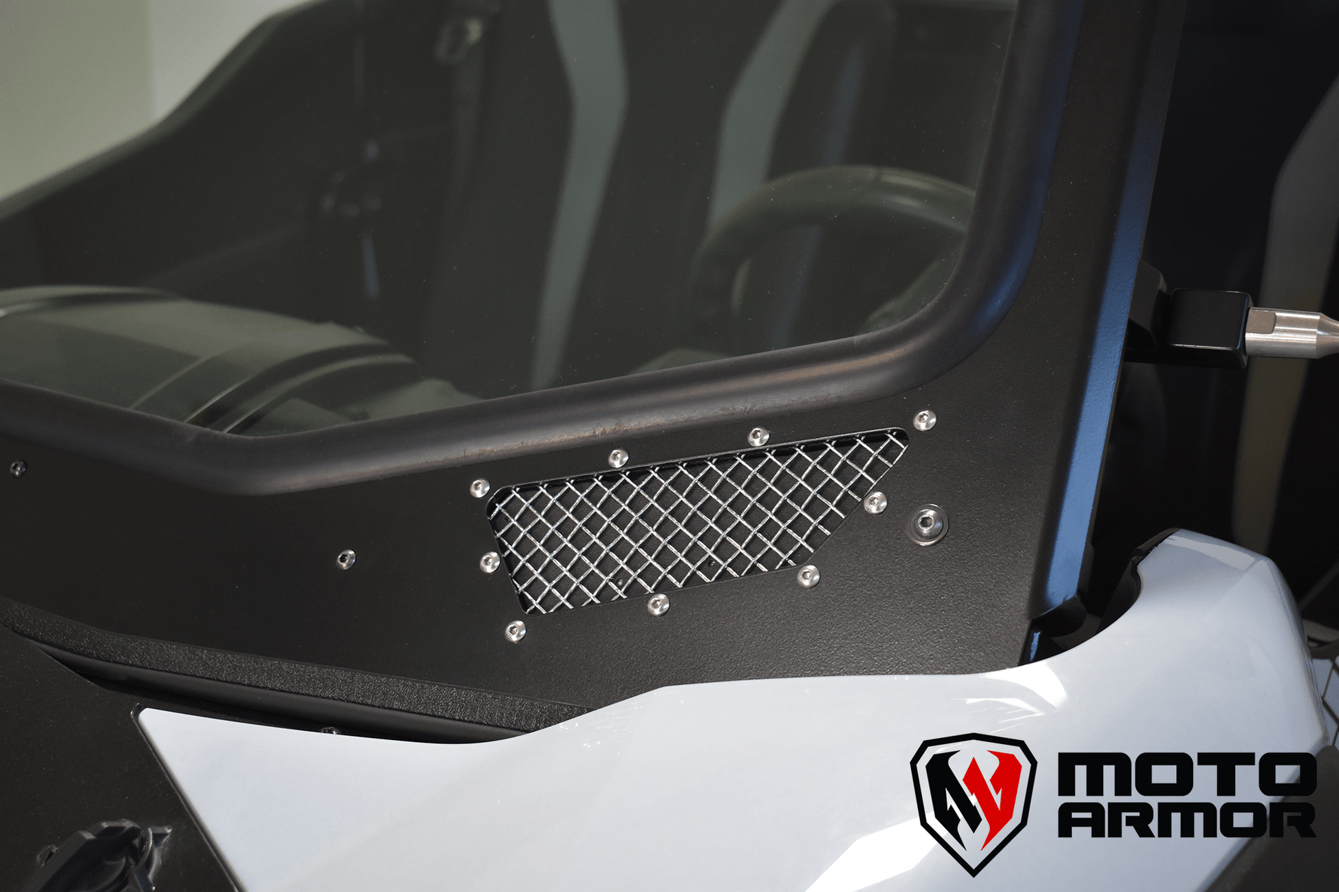 KRX Full Glass Windshield with Vents - Glass Front Windshield